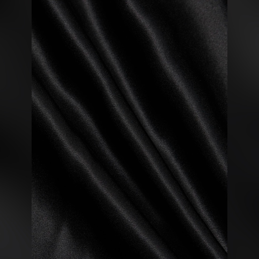 NEW Reformation Black Casette Silk Maxi Dress 6 - Picture 8 of 16